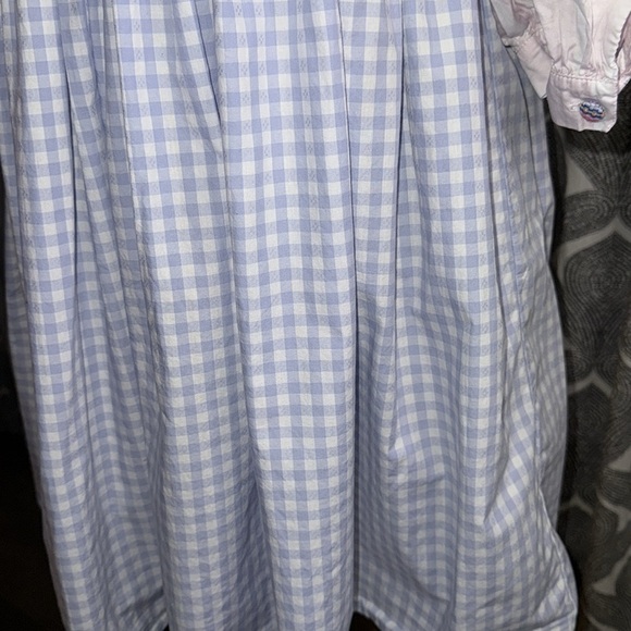 Pitusa 100% Cotton Smocked Patterned Baby Doll Dress SZ Small - Picture 3 of 8